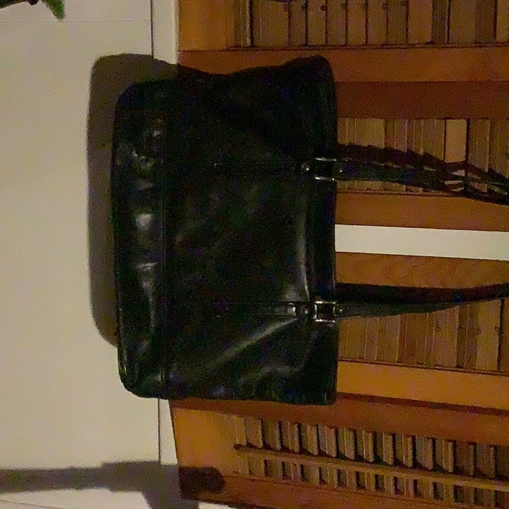 Vintage all leather tote